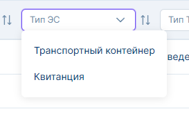 Список типов сообщения